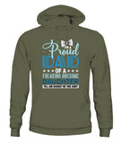 Proud Dad Of A Freaking Awesome Daughter - Unisex Hoodies