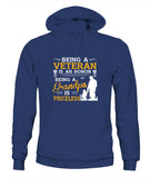 Grandpa And Veteran - Unisex Hoodies