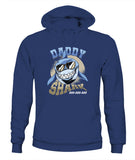 Daddy Shark Aquatic Creature Marine Fish Funny - Unisex Hoodies