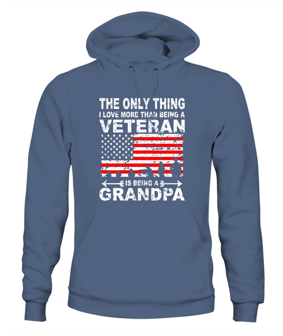 Veteran Is Being A Grandpa - Unisex Hoodies