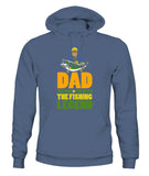 Mens Dad The Man The Myth The Fishing Legend - Unisex Hoodies