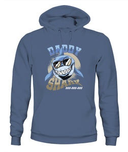Daddy Shark Aquatic Creature Marine Fish Funny - Unisex Hoodies