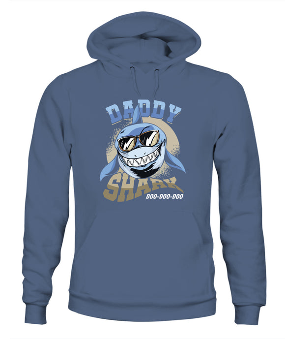 Daddy Shark Aquatic Creature Marine Fish Funny - Unisex Hoodies
