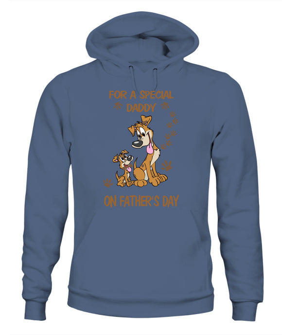 For A Special Daddy On Fathers Day I Love Dog - Unisex Hoodies