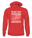 Veteran Is Being A Grandpa - Unisex Hoodies