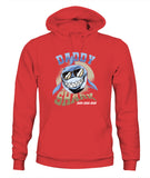 Daddy Shark Aquatic Creature Marine Fish Funny - Unisex Hoodies