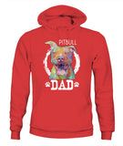 Pitbul Dad I Love My Dog - Unisex Hoodies