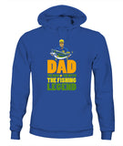 Mens Dad The Man The Myth The Fishing Legend - Unisex Hoodies
