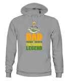 Mens Dad The Man The Myth The Fishing Legend - Unisex Hoodies