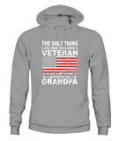 Veteran Is Being A Grandpa - Unisex Hoodies