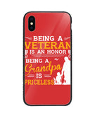 Grandpa And Veteran - iPhone XS