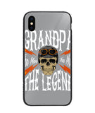 Mens Grandpa The Man The Myth The Legend - iPhone XS
