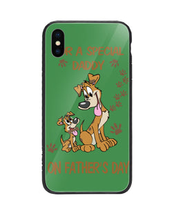 For A Special Daddy On Fathers Day I Love Dog - iPhone XS