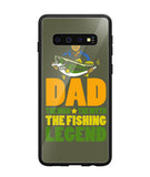 Mens Dad The Man The Myth The Fishing Legend - Samsung Galaxy S10
