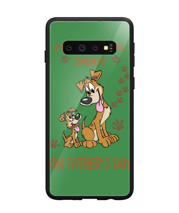 For A Special Daddy On Fathers Day I Love Dog - Samsung Galaxy S10