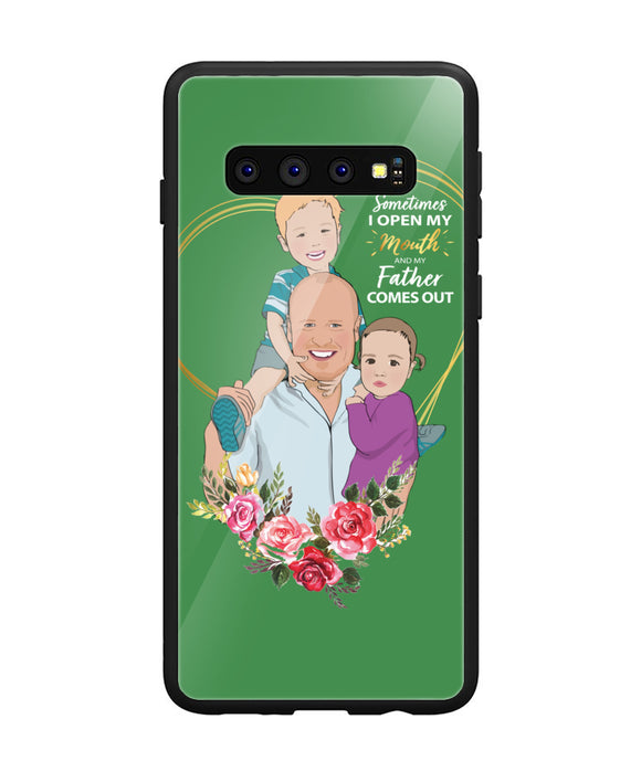 SonDaughter and Dad - Samsung Galaxy S10