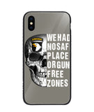 We Had No Safe Placa Or Gun Free Zones - iPhone X