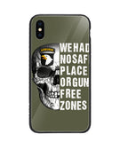 We Had No Safe Placa Or Gun Free Zones - iPhone X