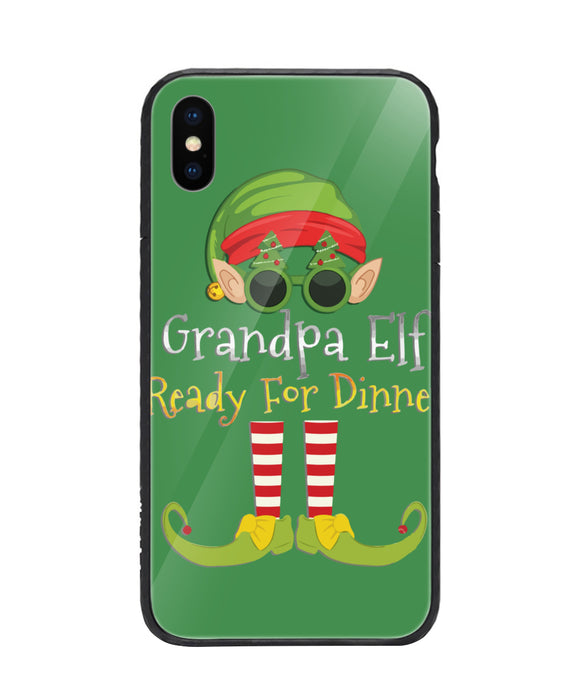 Grandpa Elf Ready For Dinner - iPhone X