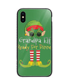 Grandpa Elf Ready For Dinner - iPhone X
