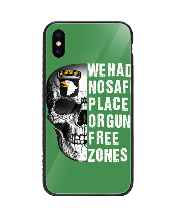 We Had No Safe Placa Or Gun Free Zones - iPhone X