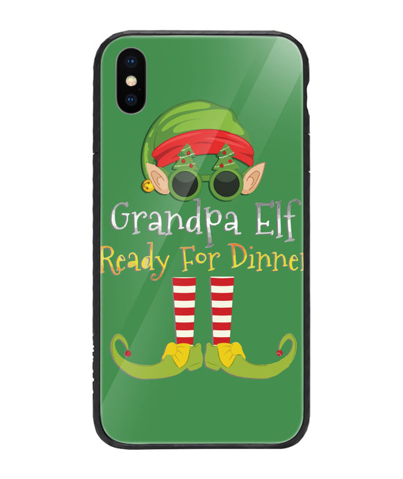 Grandpa Elf Ready For Dinner - iPhone XS Max