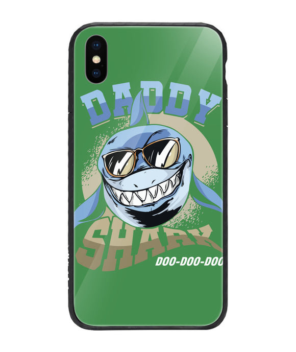 Daddy Shark Aquatic Creature Marine Fish Funny - iPhone XS Max