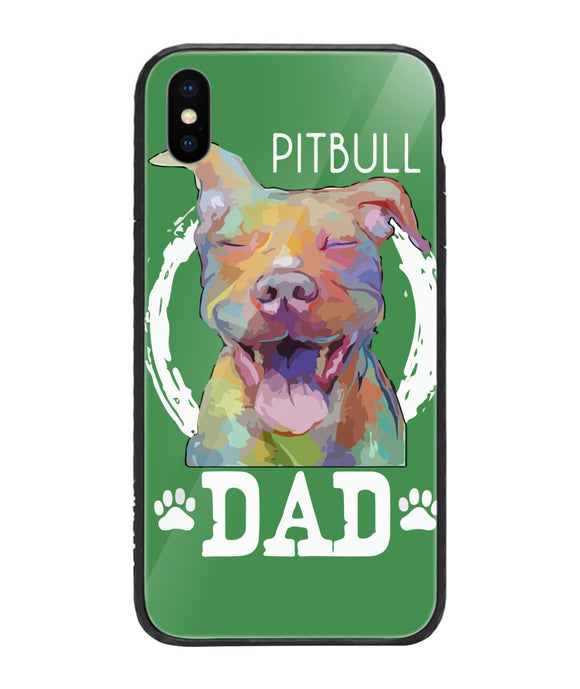 Pitbul Dad I Love My Dog - iPhone XS Max
