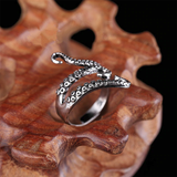 Silver Tentacles Ring