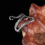 Silver Tentacles Ring