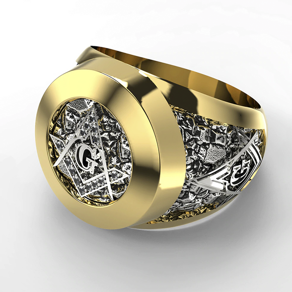 The Great Architect Symbol Ring