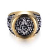 The Great Architect Symbol Ring