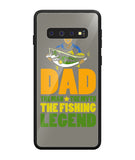 Mens Dad The Man The Myth The Fishing Legend - Samsung Galaxy S10 Plus