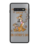 For A Special Daddy On Fathers Day I Love Dog - Samsung Galaxy S10 Plus