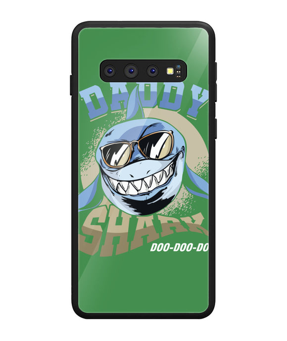 Daddy Shark Aquatic Creature Marine Fish Funny - Samsung Galaxy S10 Plus