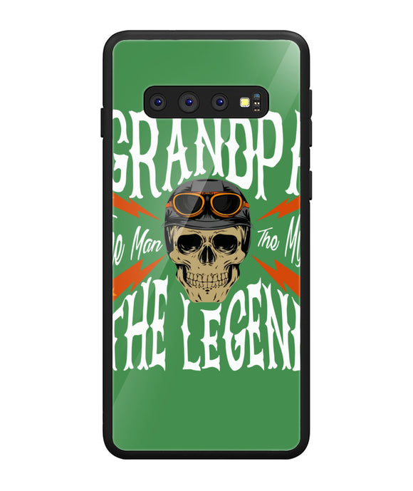 Mens Grandpa The Man The Myth The Legend - Samsung Galaxy S10 Plus
