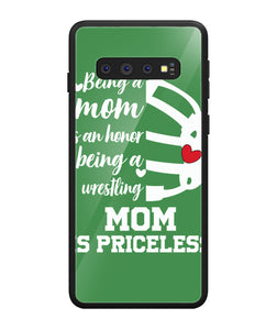 Being a Mom Is an Honor Being Mom Is Princeless - Samsung Galaxy S10 Plus