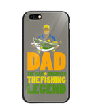 Mens Dad The Man The Myth The Fishing Legend - iPhone 6/6S