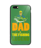 Mens Dad The Man The Myth The Fishing Legend - iPhone 6/6S