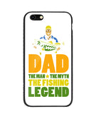 Mens Dad The Man The Myth The Fishing Legend - iPhone 6/6S