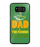 Mens Dad The Man The Myth The Fishing Legend - Samsung Galaxy S8 Plus