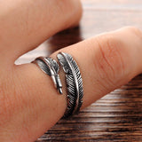 Feather Resizable Ring