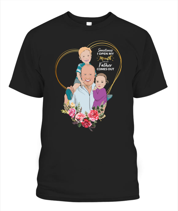 SonDaughter and Dad - Popular Tee - Unisex