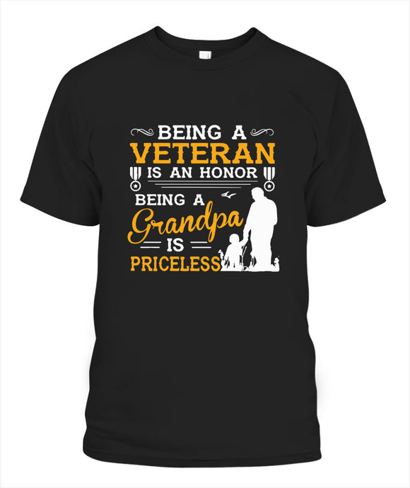 Grandpa And Veteran - Popular Tee - Unisex