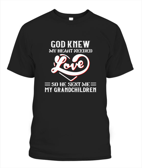 God Knew My Heart Needed Love - Popular Tee - Unisex