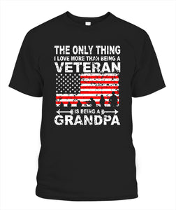 Veteran Is Being A Grandpa - Popular Tee - Unisex