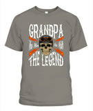 Mens Grandpa The Man The Myth The Legend - Popular Tee - Unisex