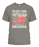 Veteran Is Being A Grandpa - Popular Tee - Unisex
