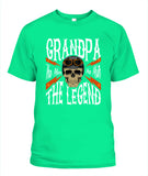 Mens Grandpa The Man The Myth The Legend - Popular Tee - Unisex