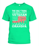 Veteran Is Being A Grandpa - Popular Tee - Unisex